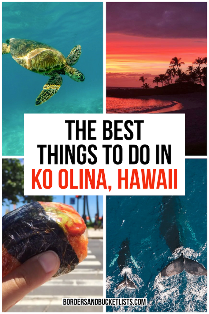 Looking for the best things to do in Ko Olina, Oahu, Hawaii? This set of four beautiful lagoons on the West Side of Oahu is filled with great things to do -- from beaches and food finds to luxurious hotels and golf courses -- if you only know where to look! Luckily for you, Ko Olina is one of my favorite beaches on Oahu, so I know exactly where to find all of the best things to do in Ko Olina, Hawaii. #hawaii #beachvacation