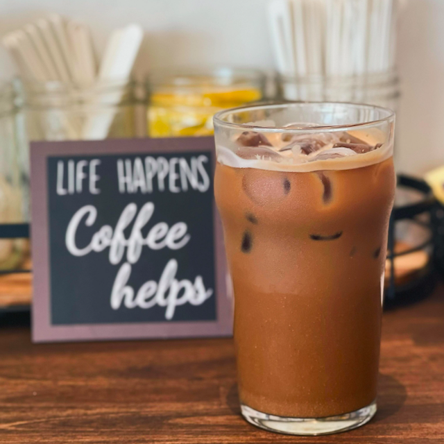 As the sign says, "Life happens. Coffee helps," especially a chocolate iced coffee from Local Joe West, one of the best coffee shops in Kapolei.